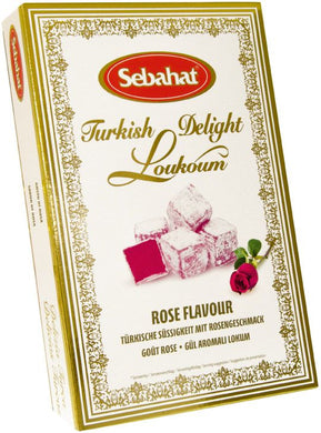 Sebahat Turkish Delight Rose Box 250g - Christmas