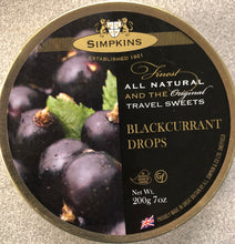 Simpkins Blackcurrant  travel sweets