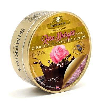 Simpkins Chocolate Centre Rose Delight Travel Sweet Tin 175g