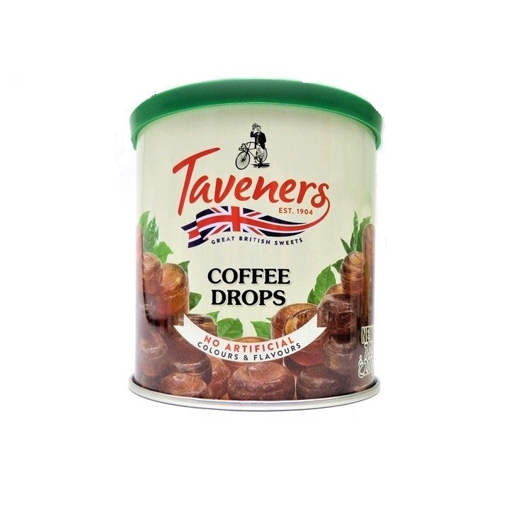 Taveners Coffee Drop Tin 200g