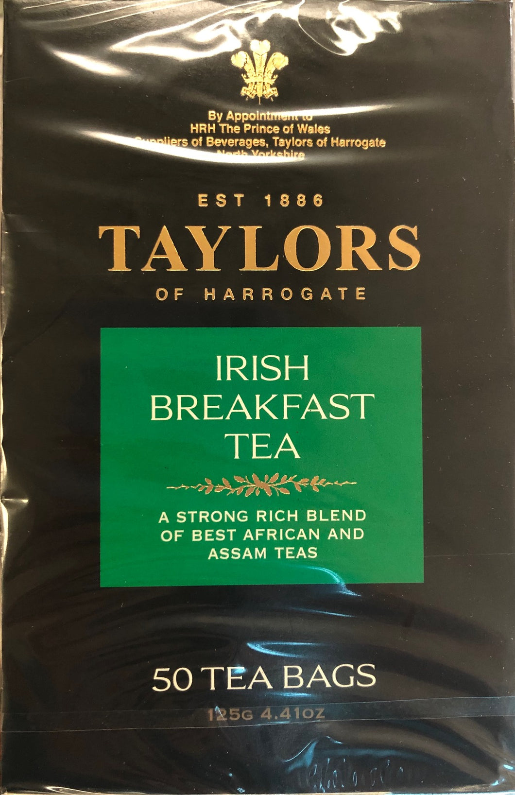 Taylors of Harrogate Irish Breakfast Teabags 50ct
