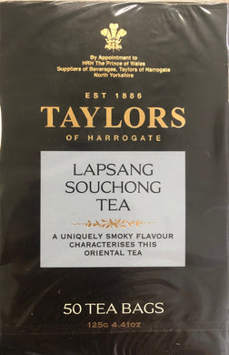 Taylors of Harrogate Lapsang Souchong Teabags 50ct