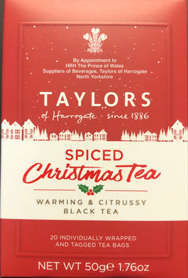 Taylors Of Harrogate Spiced Christmas Teabags 20ct - Christmas