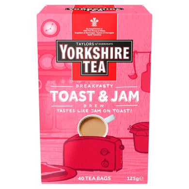 Yorkshire Tea Toast & Jam Brew 40 Teabags