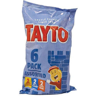 Tayto 6 pack Asssorted Crisps