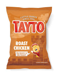 Tayto Roast Chicken Crisps x 6