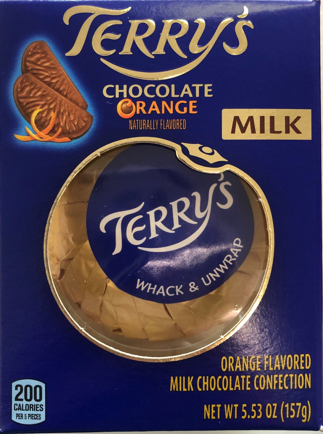 Terry's Chocolate Orange Milk Boxed CHRISTMAS