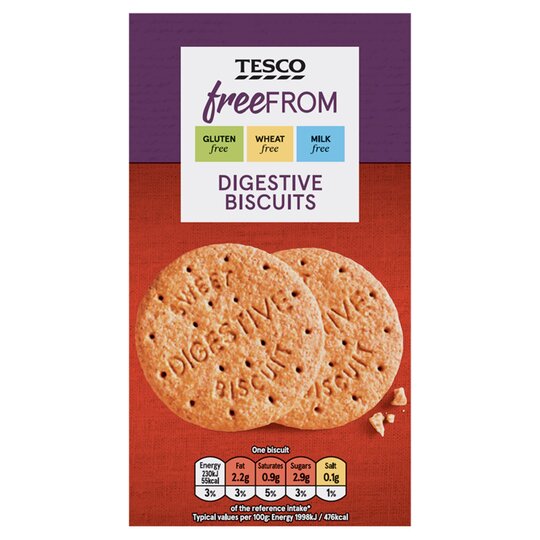 Tesco Free From Digestive Biscuit 160g