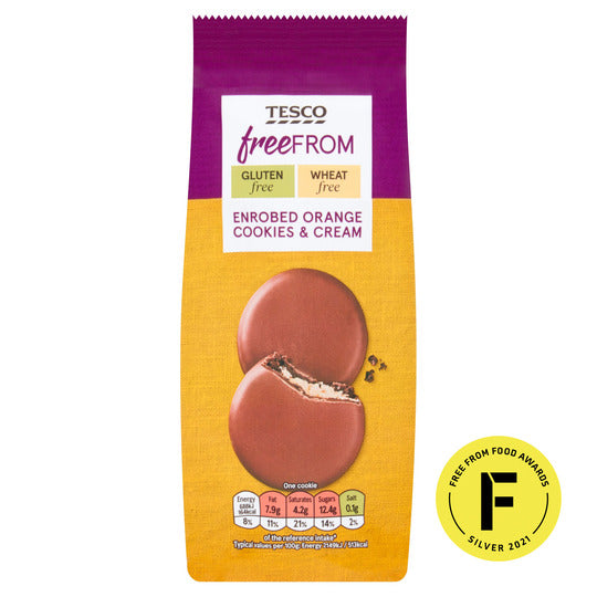 Tesco Free From Gluten Free Orange & Cream Biscuit 192g
