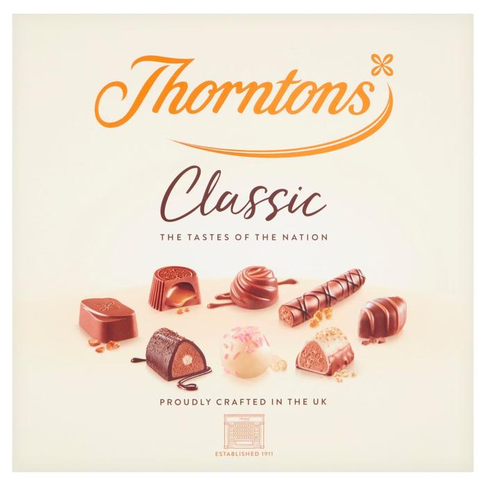 Thorntons Classic Chocolates Box 262g CHRISTMAS