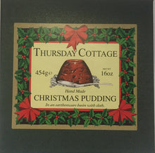 Thursday Cottage Plum Pudding China Bowl 1lb - CHRISTMAS