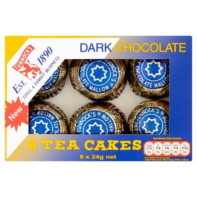 Tunnocks Teacakes DARK  6pk FRAGILE