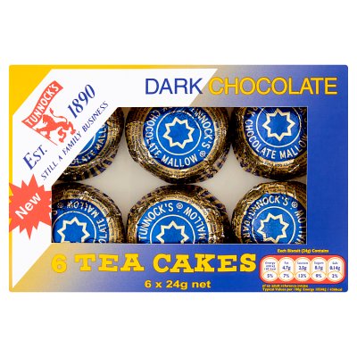 Tunnocks Teacakes DARK  6pk FRAGILE