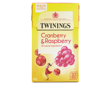 Twinings Cranberry & Raspberry Teabags 20ct