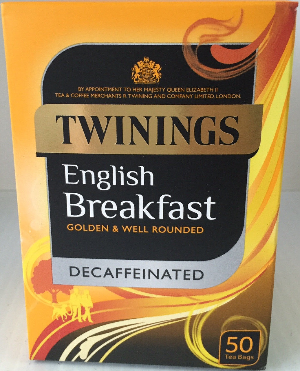 Twinings English Breakfast Decaf Teabags 50ct