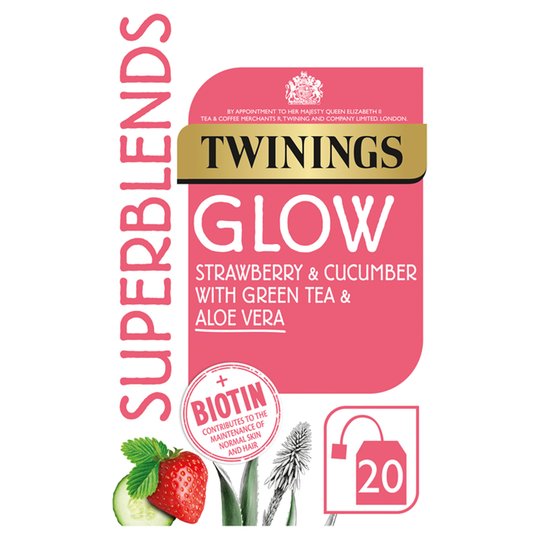 Twinings Superblends Glow Teabags UK 20ct