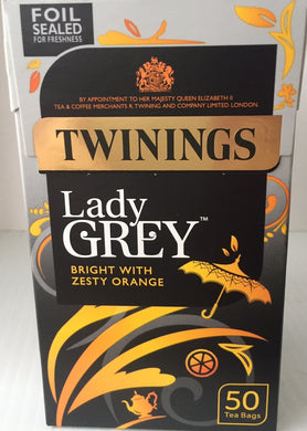 Twinings Lady Grey Teabags 50ct