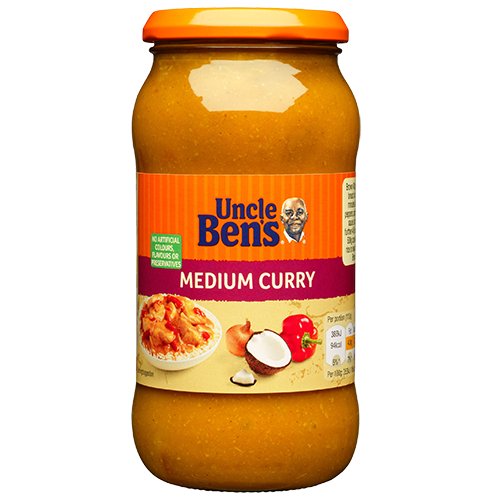 Bens Medium Curry Sauce 440g
