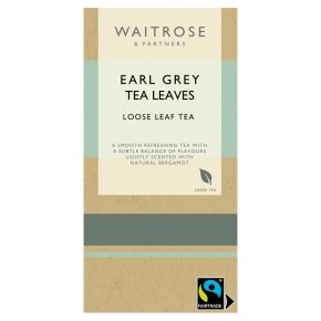 Waitrose Earl Grey Tea Loose Lease 125g