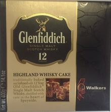 Walkers Glenfiddich Whisky Cake Box 400g #393 Christmas