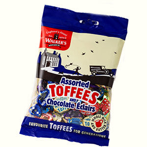 Walkers Nonsuch Assorted Toffees & Eclairs 150g Bag