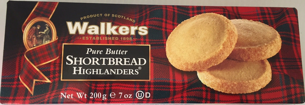 Walkers Shortbread Highland 7oz box #144