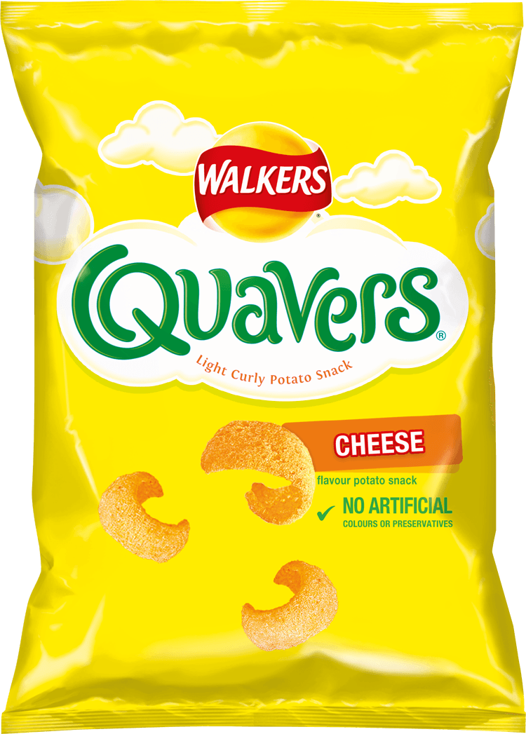 Walkers Crisps Quavers x 6pk