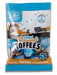 Walkers Nonsuch Salted Caramel Toffee Bag 150g