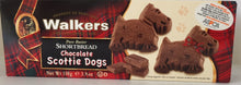 Walkers Chocolate Scottie Dog Shortbread Box  #1804