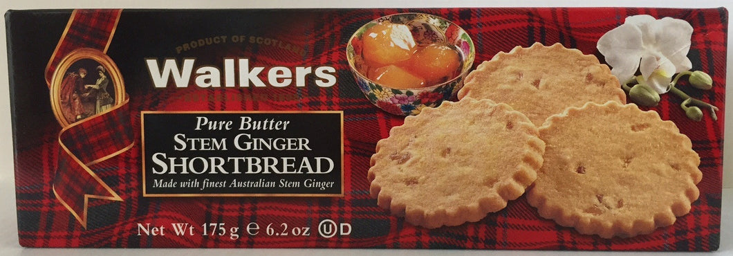 Walkers Stem Ginger Shortbread #151