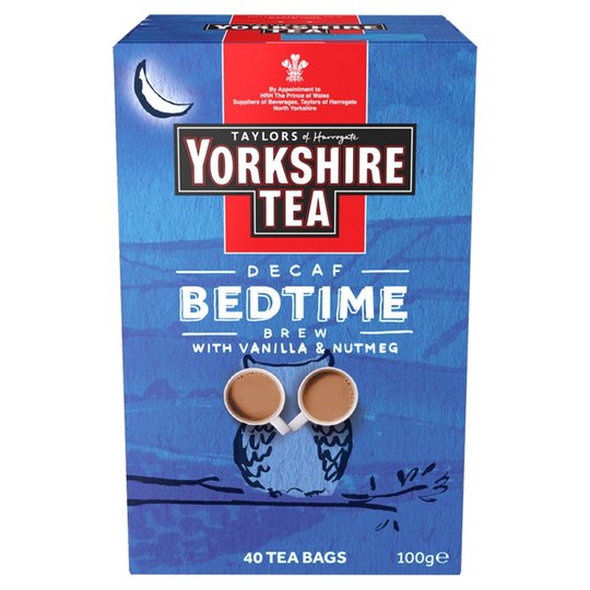 Yorkshire Bedtime Brew Decaf Teabags 40ct