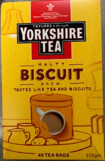 Yorkshire Tea Malty Biscuit Brew 40 teabags